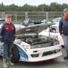 Jack Stevenson and his father Ben, of Winton, share their passion for cars at HPTO Show & Shine...