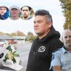 A crash in Invercargill’s Queens Dr last year claimed the lives of (top, from left) Indaka Rouse,...