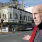 The former Arkwright Traders building at the corner of High and Manse Sts in Dunedin is a site Cr...
