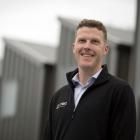 TGC Homes director Charles Blair at the company’s Grand Vesta townhouse development in Caversham....