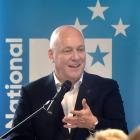 National leader Christopher Luxon addresses the party’s southern region conference in Mosgiel on...