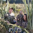 Dunedin man Stephen Emmerson is ready to show his partner, Cora Cavanagh, and her daughter Iliana...