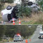 Katherine Broad died instantly when her car, driven by Brent Tiddy, rolled and hit a tree. PHOTOS...