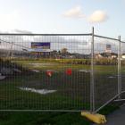 The area where the skate ramp was will now get seating and planting. Photo: Star News