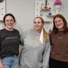 Startup Dunedin’s new programme facilitator Grace Esterman (right), pictured with Startup Dunedin...
