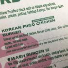 The World Bar has popped a little jibe aimed at KFC in its menu. PHOTO: SUPPLIED