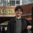 OUSA president Quintin Jane standing up for calls to improve housing standards. PHOTO: ODT FILES