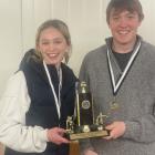 Ten teams took to the ice for the inaugural New Zealand Curling Junior Mixed Doubles, at Dunedin...