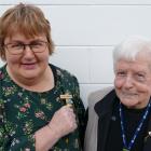 Showing off their recent Women’s Institute gold honours awards are Shona Preddy, 61 (left), of...