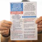 Anonymous leaflets promoting conspiracy theories have appeared in Central Otago mailboxes. Photo:...