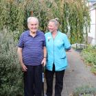 Carer Rachel Cox, of Alexandra, with Ranui Home and Hospital resident Gerry Sawers enjoy a laugh...