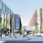A concept design for the new Dunedin Hospital. Image: supplied 