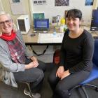 Hepatitis C nurse Margaret Fraser and Dunedin Intravenous Organisation team leader Serena...