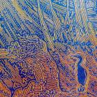 Seismic Tides (detail), by Paul McLachlan.