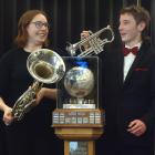 Stacey Adams (18), of Dunedin, and J.P.  Moynihan (15), of Nelson, will be performing at the...