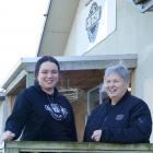 Crescent Bar &amp; Grill bar manager Kirsty Nolan (left) and owner Jenny Macdonald celebrate the...
