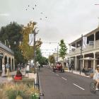An artist’s impression of Sunderland St, in Clyde, on completion of the work starting next week....