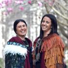 Māori PhD graduands Ngahuia Mita (left) and Terina Raureti will graduate from the University of...