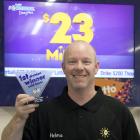 South Dunedin Night’n Day owner Murray Devereux is delighted a $1 million Lotto ticket sold at...