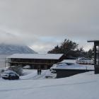 Lake Ohau Lodge in the snow. PHOTO: ODT FILES