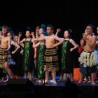 Donovan Primary School’s Kapa Haka group performs on the third day of Polyfest at ILT Stadium...