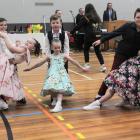 The duos Sophie Herman, 7, and Lachie McCallum, 9, Max Herman, 8, and Gigi Anderson, 7, and Jack...