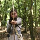 The Great Sword of Ithsgul lead characters Winton Primary School pupils Tessa Riley, 13, and...