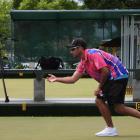 Sheldon Bagrie-Howley seen here playing a shot in a national fours competition earlier this year,...