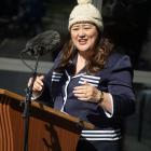 Governor-General  the Rt Hon Dame Cindy Kiro speaking at the opening of the redeveloped Maniototo...