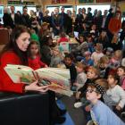 Former Prime Minister Jacinda Arden enjoys the act of reading aloud. PHOTO: NEW ZEALAND HERALD