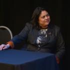 Health minister Ayesha Verrall in Oamaru yesterday. PHOTO: GREGOR RICHARDSON