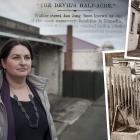 Dunedin Heritage Festival co-ordinator Alison Breese visits one of the surviving buildings of the...
