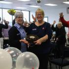 Community ministries co-ordinator Brenda King and Invercargill Corps leader Wendy Sanson are...