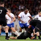 All Blacks prop Ethan de Groot heading for a whole world of trouble after lowering Namibia’s...
