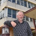 Nobby Clark outside the Invercargill Council building. PHOTO: ODT FILES