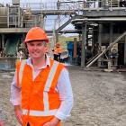 Westland Mineral Sands director Ray Mudgway at the new mine site at Cape Foulwind earlier this...