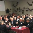 The crowd at the Otago rugby clubs life members function at Black Forest Park near Outram on...