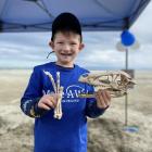 Winton boy Jake Elder, 8, had a wish come true last weekend when he dug for dinosaur bones at...