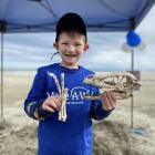 Winton boy Jake Elder, 8, had his wish come true last weekend when he dug for dinosaur bones,...