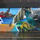A group of 10 pupils from Fiordland College spent last weekend working on murals to celebrate...