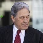 Winston Peters. PHOTO: NEW ZEALAND HERALD