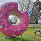 The Springfield donut has been repainted four times since 2020 at a cost of $17,845.57. Photo:...