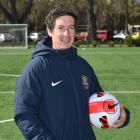 Southern United football coach Kris Ridley. PHOTO: GREGOR RICHARDSON