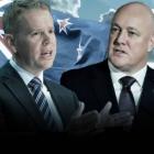 Chris Hipkins (left) and Christopher Luxon went head to head in the final leaders' debate before...
