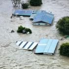 The township of Fernhill, west of Hastings after the Ngaruroro River burst its banks. Photo:...