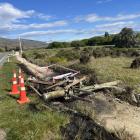 A fatal crash occurred at this site west of Kurow on Labour Day. PHOTO: NIC DUFF
