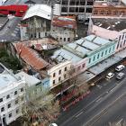 The delayed demolition of four dangerous, dilapidated central Dunedin buildings will begin next...
