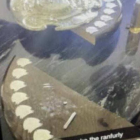 An image was shared with what appears to be a white powder on the Ranfurly Shield. Photo / Supplied