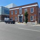The progressive demolition of the Cavendish Chambers is under way in central Ashburton. PHOTO...