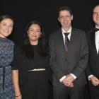 ADInstruments staff celebrate winning the supreme award at the Grand Business South awards gala...